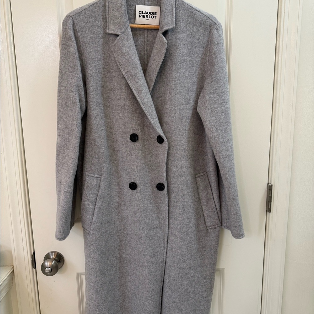 Women's Elegant Gray Trench Coat